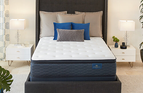 Serta® Hilton Grand Vacation Westhoff Euro Pillow Top (One-Sided)